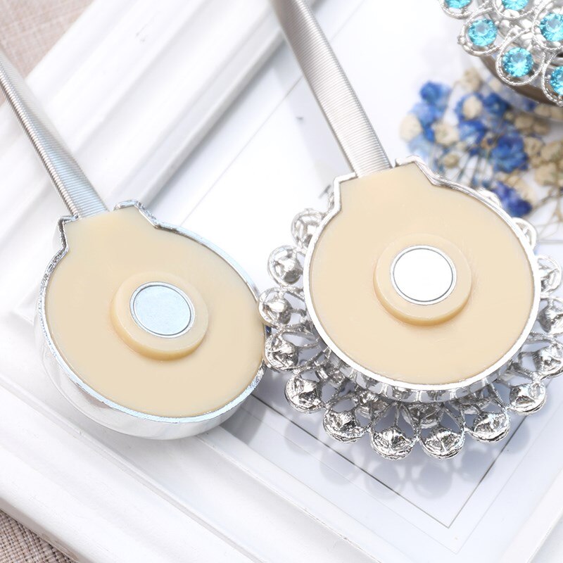Shaped Magnet Flower Curtain Strap Magnetic Curtain Buckle Window Hatch Ball Holder Curtain Accessories