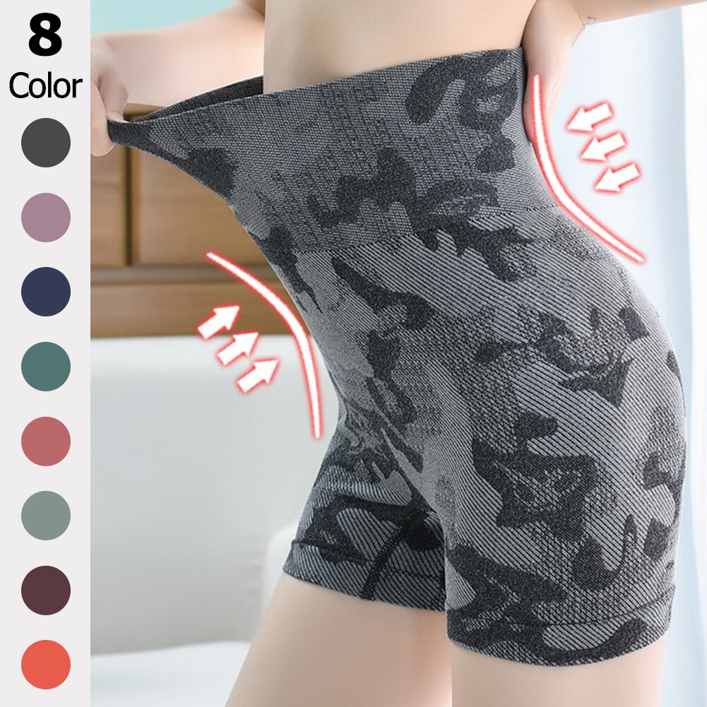 Hoge Taille Workout Camouflage Shorts Naadloze Fitness Yoga Korte Scrunch Butt Yoga Shorts Sport Vrouwen Gym Legging Sportkleding