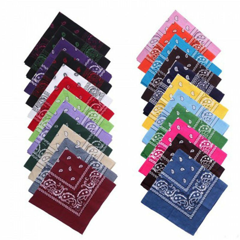 Pañuelo de Cachemira Extra grande para motoristas, pañuelo de cabeza en 8 colores, suave y ligero, disponible en EE. UU.