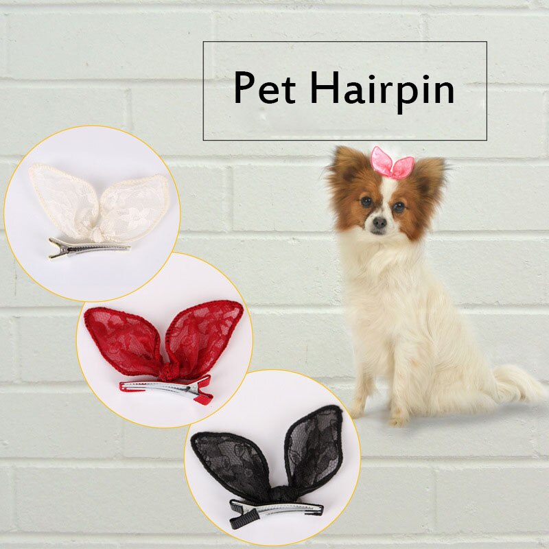 Huisdier Accessoires Pet Hair Accessoires Pet Hair Clip Konijn Oren Hond Haar Clip Bun