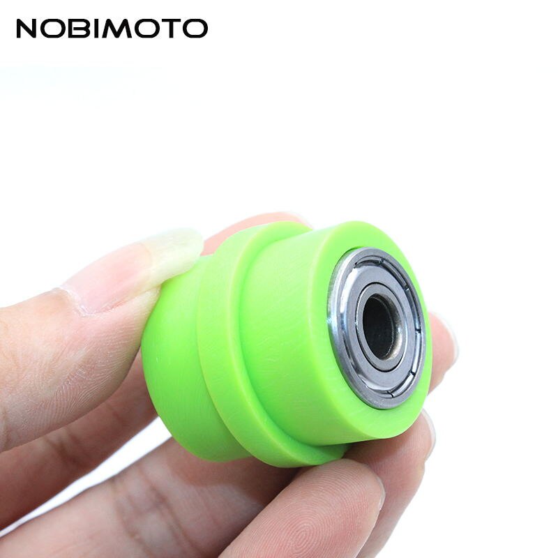 7 kleuren 8mm 10mm geleider tandwielen lager rol katrol wiel spanner geleider voor pit dirt bike motocross atv crf cr  xr 2 cnc -107