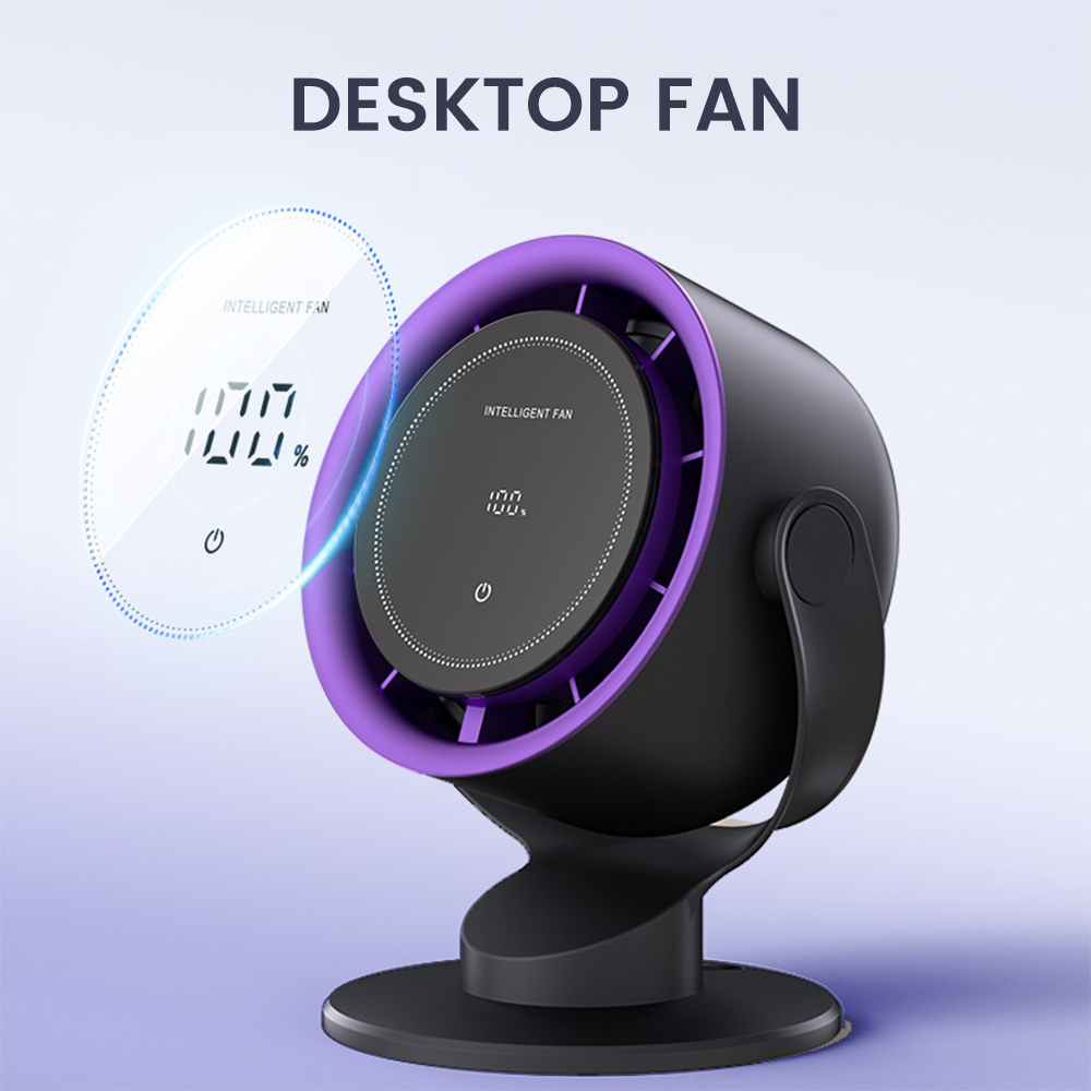 100 Speed High-Speed Desktop Fan Electric Fan Circulator Wireless Portable Home Quiet Ventilator Wall Mounted Fan Air Cooler