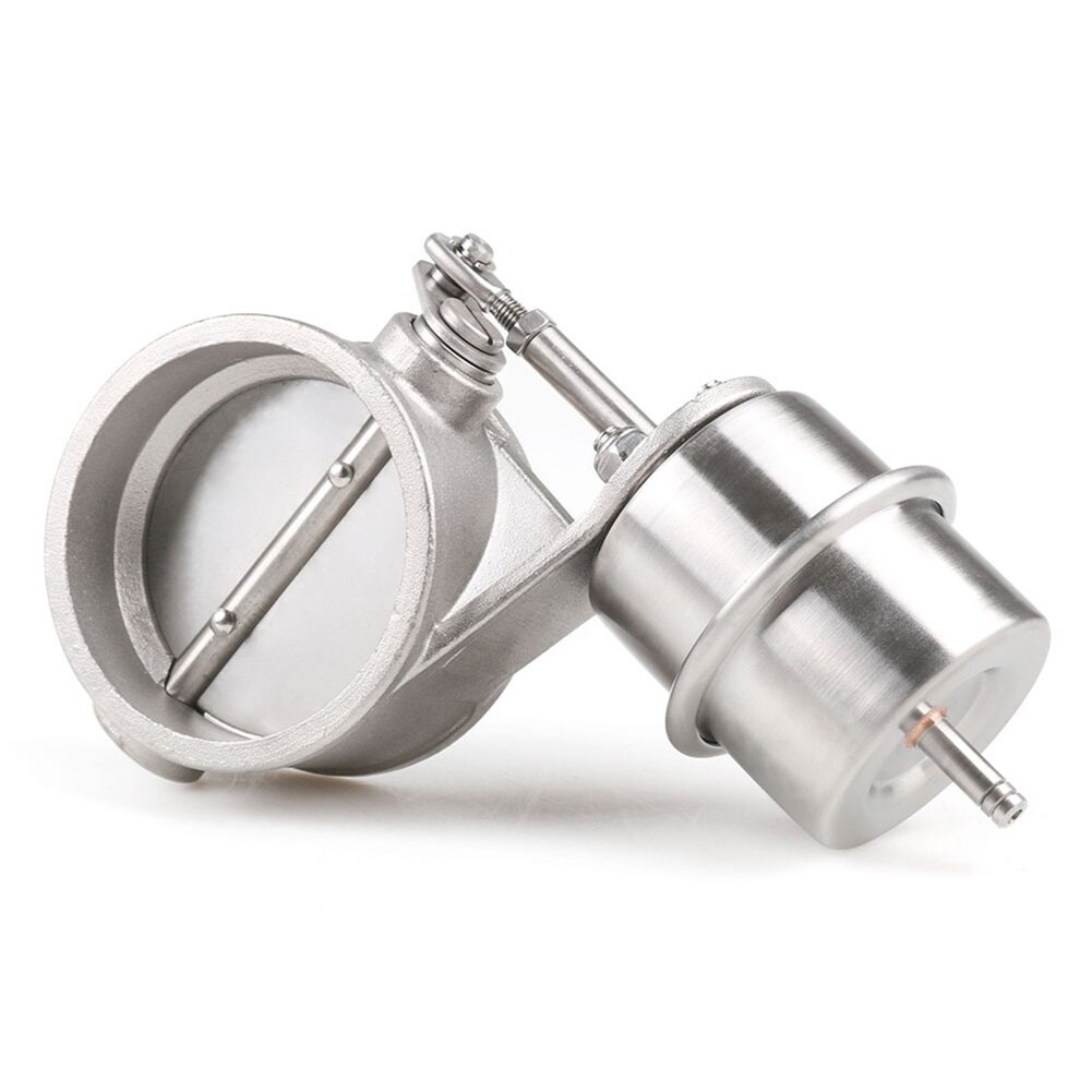 51/63mm/76mm Metal Exhaust Control Valves Vacuum Actuator Closed Style Downpipe