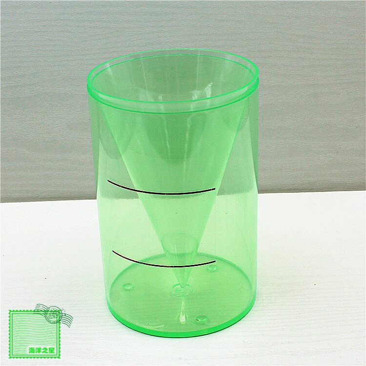 15ML Cylindrical Cones Volumetric Volume Demonstration Primary School Mathematics Teaching Aids Geometry Demonstration Model