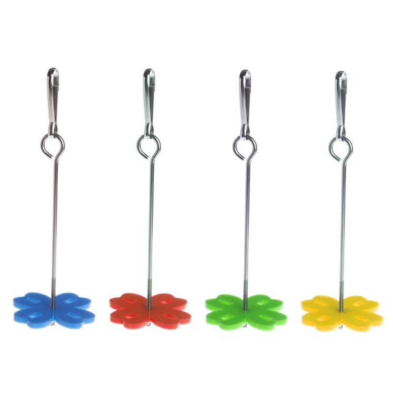 Rvs Budgie Vogel Speelgoed Papegaai Fruit Vork Voeden Vogels Hangen Kooi Rvs Parkiet Spies 2 Size: S