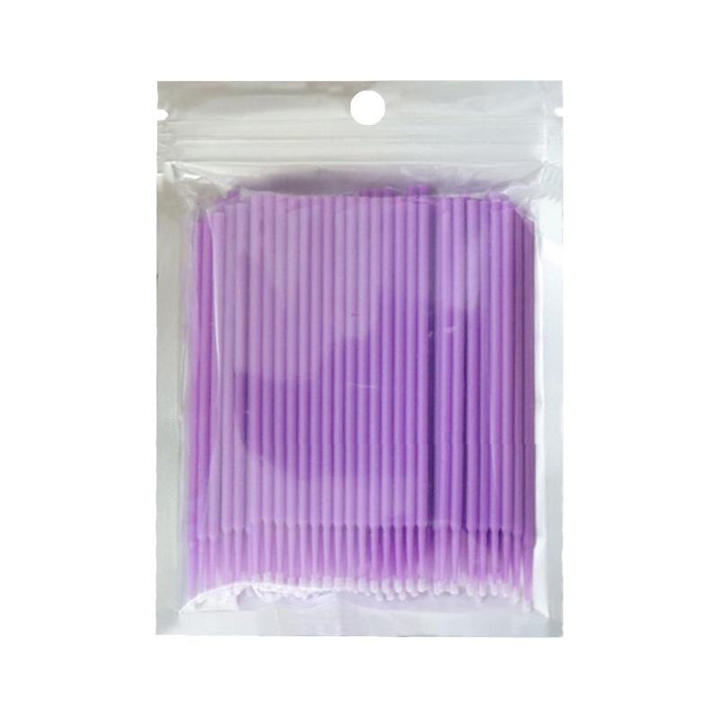 100 Stuks Wegwerp Mini Wimpers Applicator Wimper Extension Wattenstaafjes