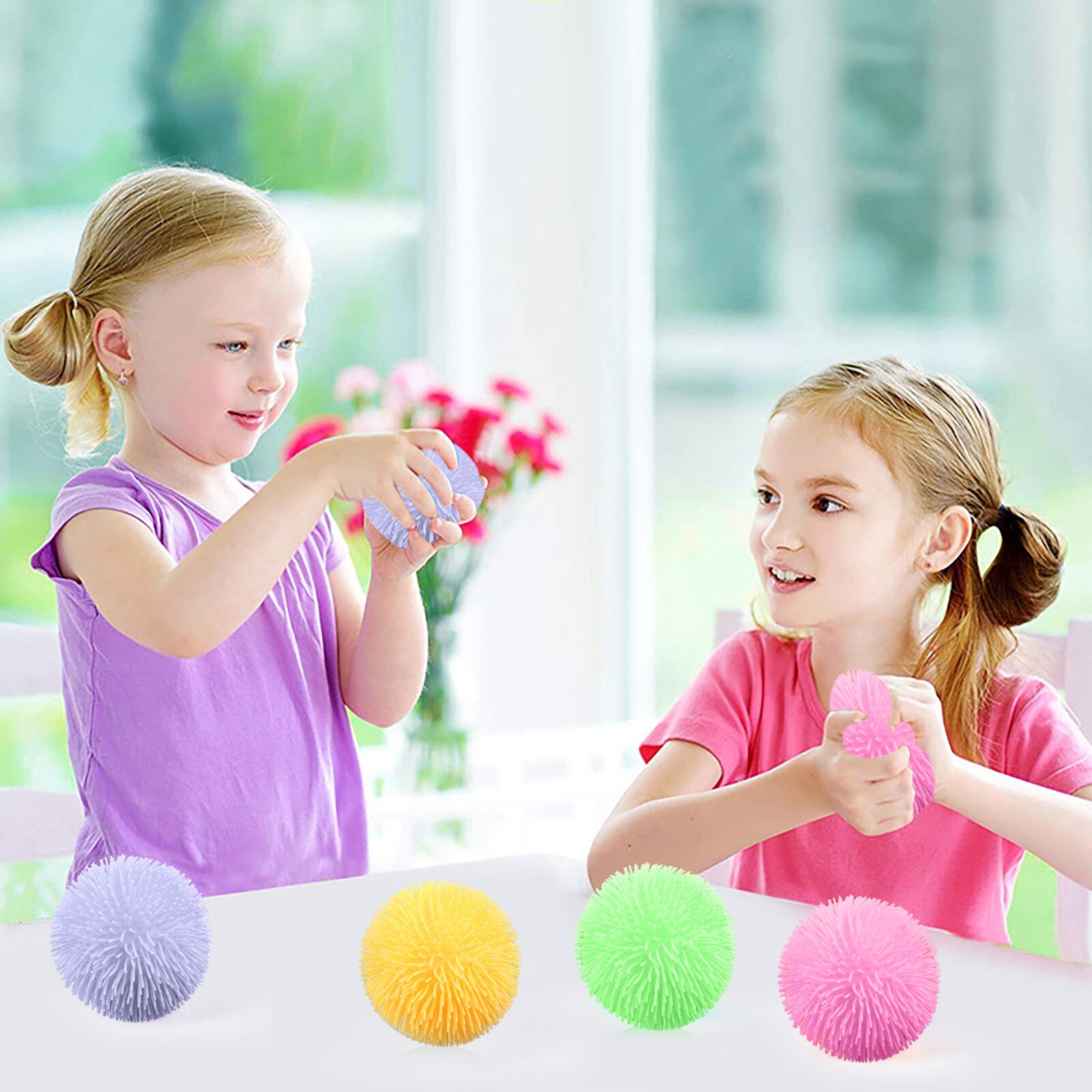 1PCS Luminous Push Foam Gadgets Decompression Vent Ball Sensory Toys Stress Relief To Relieve Anxiety Fidget Toys Pack Juguetes