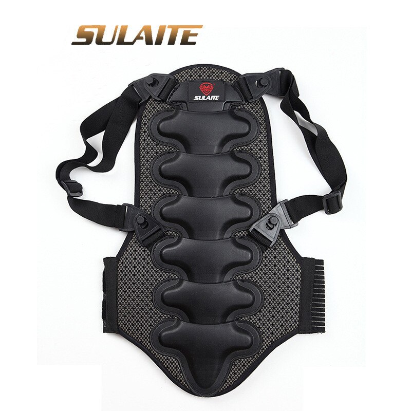SULATE Motorcycle Back Armor Protector Motocross Bike Rock Climbing Ski Skate Snowboard Cycling Back Protector Body Spine Armour