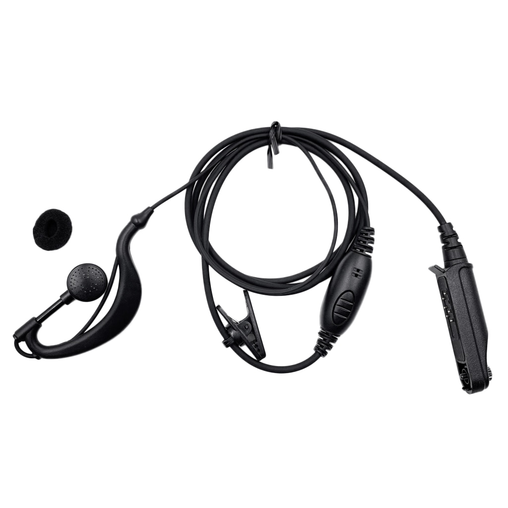 G Shape Earpiece Headset PTT with Mic for BF-UV9R、BF-A58、BF-9700、BF-UV9RPLUS Baofeng Waterproof Two Way Radio