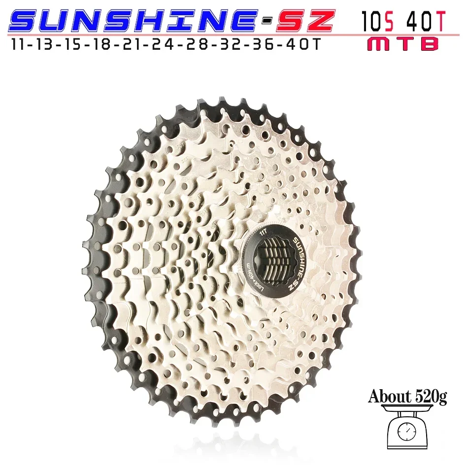 Stalshine-Pignon de roue libre VTT, cassette de vélo, 8 vitesses, 9 vitesses, 10 vitesses, 11 vitesses, 12 vitesses, 11T-32T, 36T, 40T, 42T, 46T, 50T, 52T, HG roue libre pour WinterMANO/SRAM: jaune clair