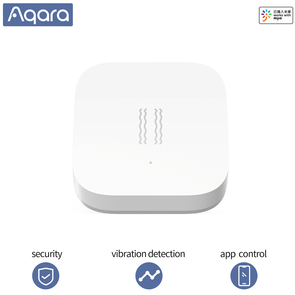 Aqara Shock Sensor Smart Motion Sensor Vibration Detection Alarm Monitor Xiaomi smart homekits zigbee sensor