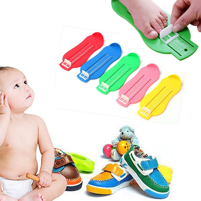 Baby Foot Shoe Size Measure Tool Kids Children Infant Shoes Device Ruler Kit For Kids Shoes Fittings Gauge K0027