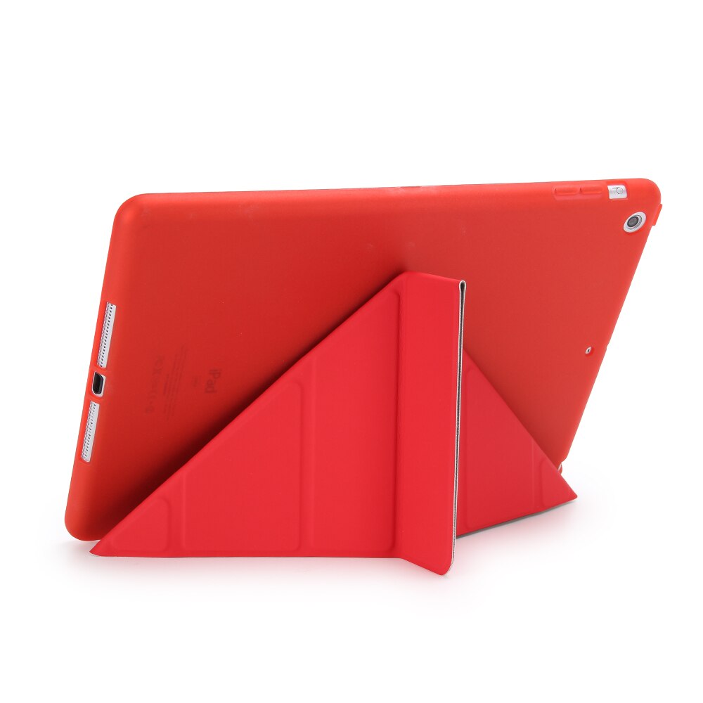 Etui do iPada powietrza, etui z klapką stań etui do iPada 5, PU skóra pełni etui do iPada A1474 A1475 A1476 smart cover dla ipad Air 1 przypadki