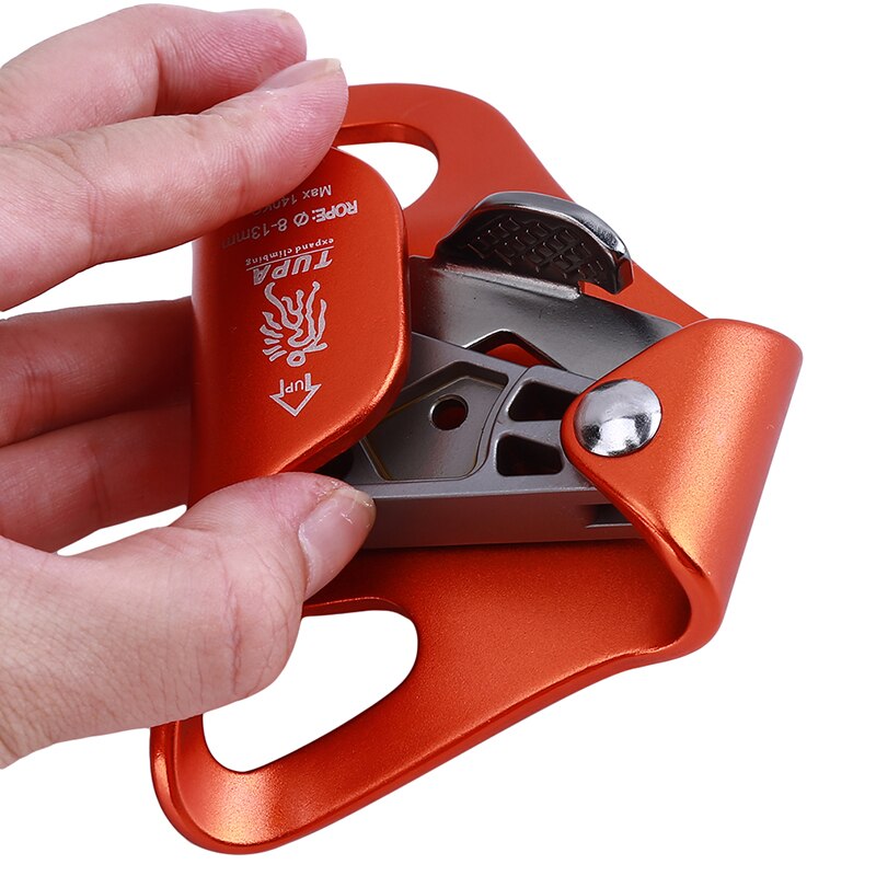 Outdoor Mountaineering Fall Prevention Rock Climbing Chest-style Handheld Risers Fall Protector Climbing Anti-dropping Device