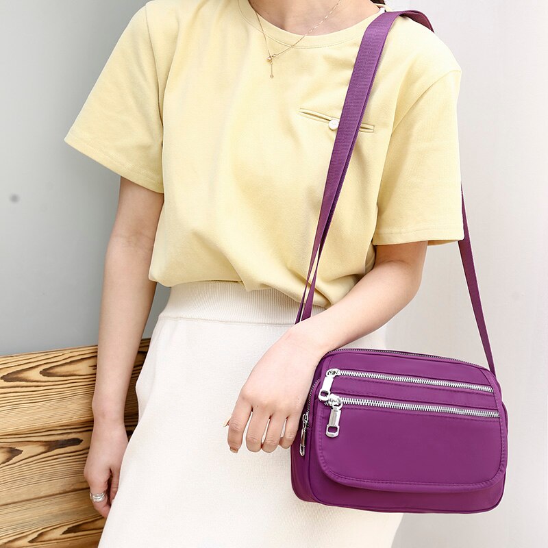 Vrouwen Tassen Multifunctionele Crossbody Tas Toevallige Schoudertassen Voor Dames Tassen Oxford Flap Vrouwelijke Kleine Zakken