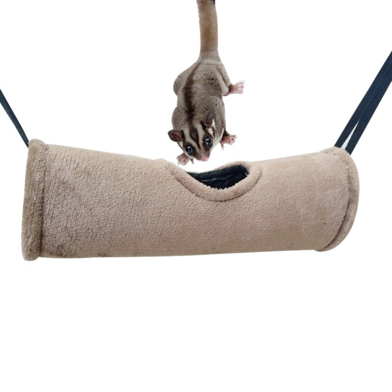 Tunnel Hamster Accessories Hammock for Small Animals Toy, Small Pet Hamster Cage Accessory: Default Title