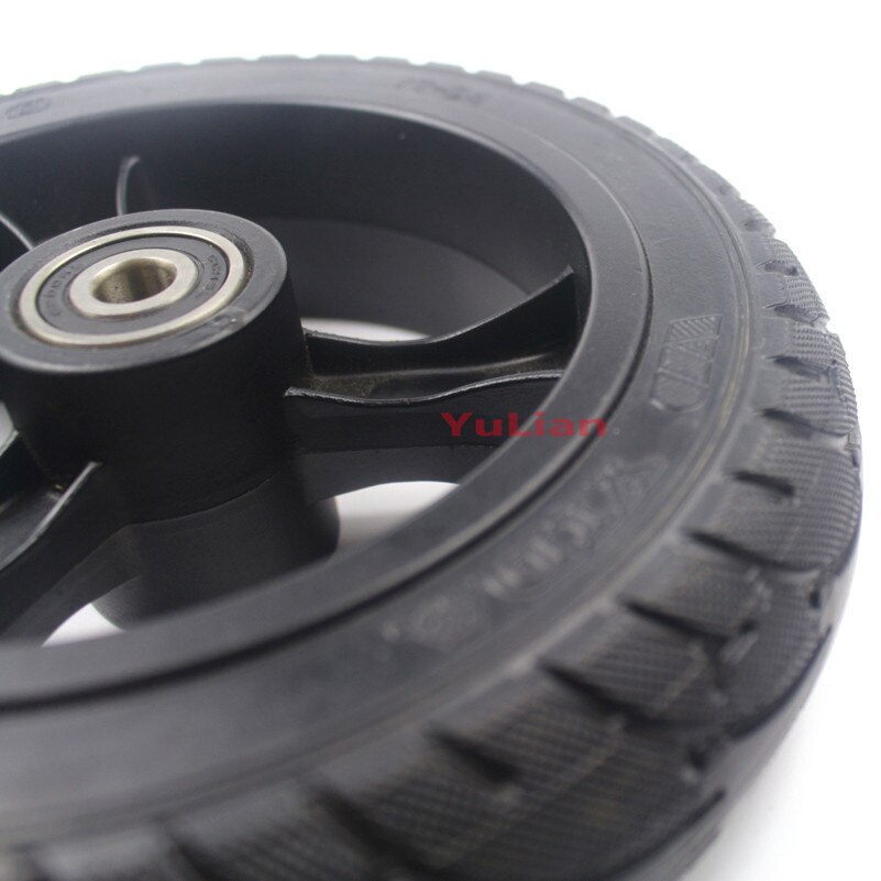 200x50 Mobility Scooter wheelchair wheels tyre 8x2" inch Solid Tire and alloy wheel hub For Gas Scooter Electric Scooter Vehicle