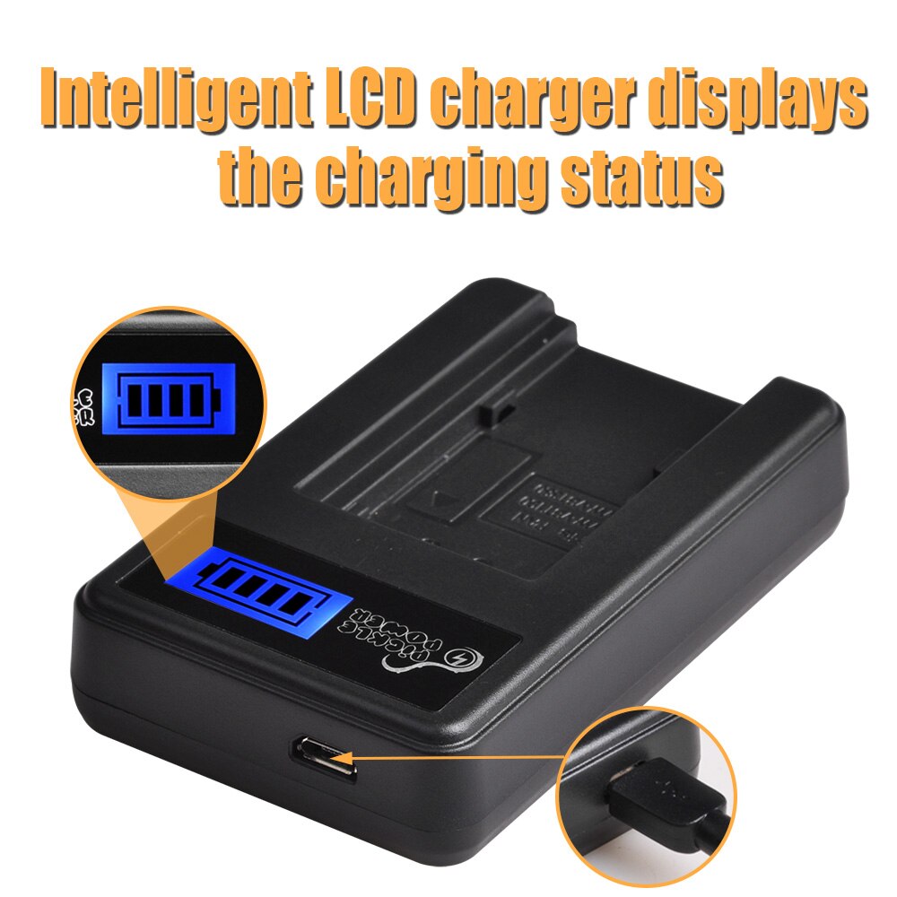 Vw-vbk 180 vbk 180 batteri + lcd-lader til panasonic hc -v10k v100 v100k hdc -hs60 sd60 hs60k sd66 hs80 sd80 hs80k sdr -h85 tm45.