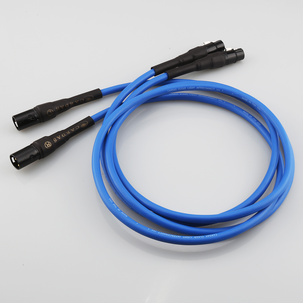 CARDAS Clear Light XLR Balanced Cable 3Pin XLR plug Amplifier CD DVD Player Interconnect Audio Cable