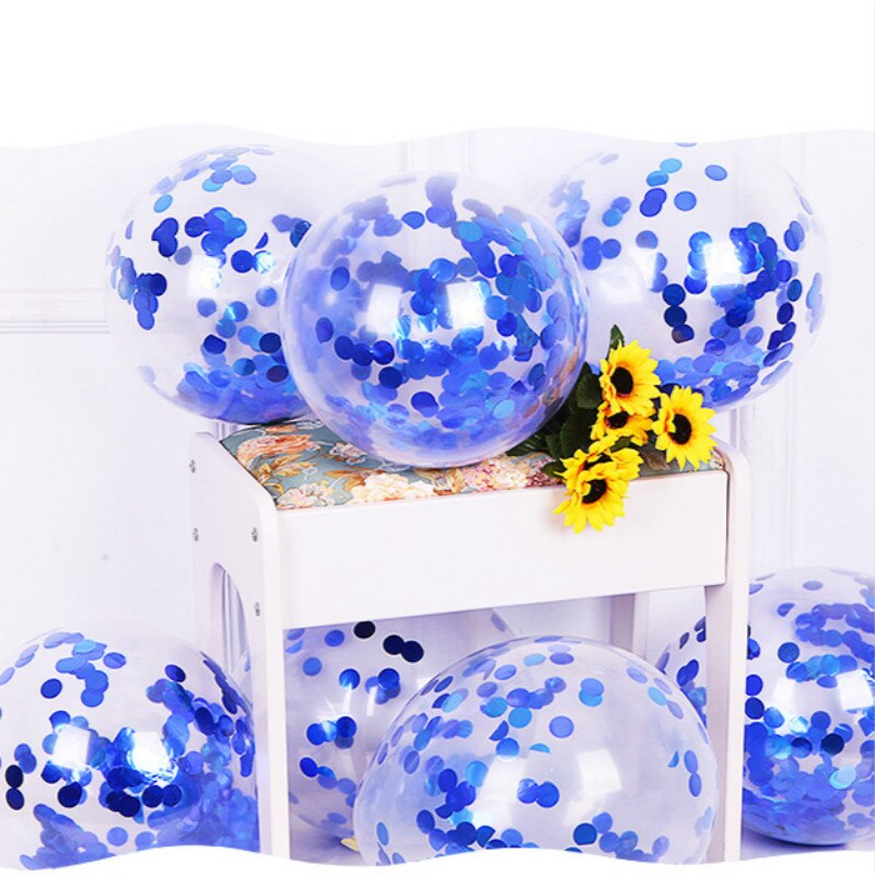 1pcs Blu Paillettes Giocattolo Palla Colorata Palla Morbida Palla Oceano Divertente Capretto Del Bambino Swim Pit Toy Acqua della Piscina Ocean onda