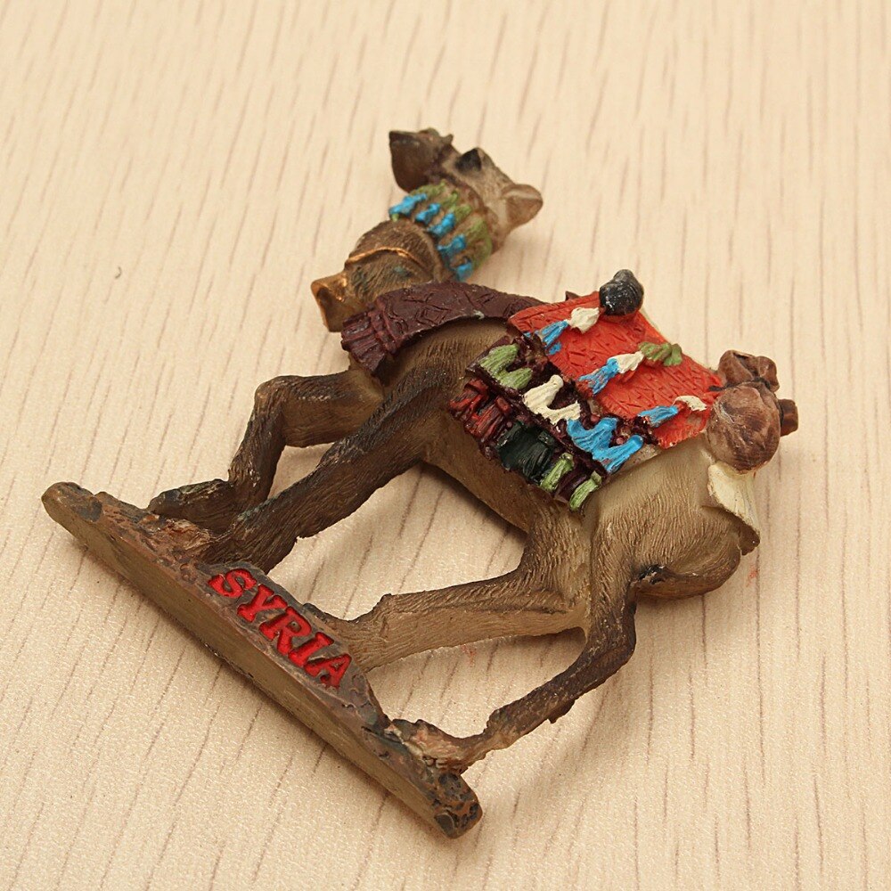 Handmade 3D Syrian Camel Fridge Magnet Travel Souvenirs Refrigerator Magnetic Stickers Home Decoration