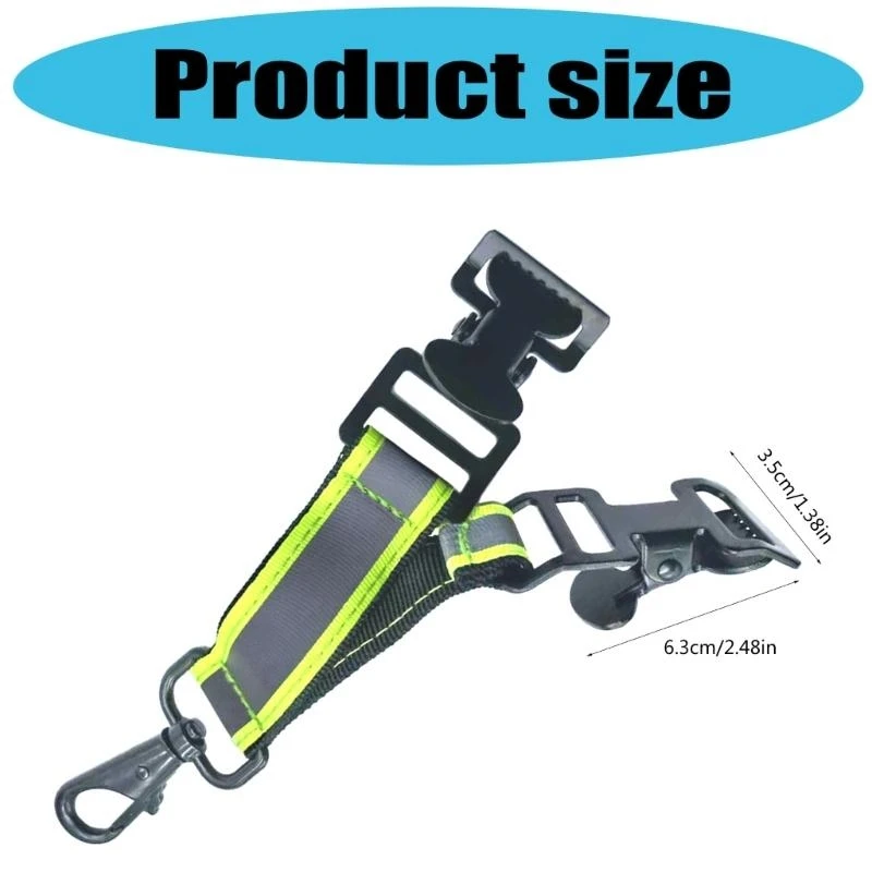 Gloves Keeper Firefighter Glove Strap Convenient Green Grey Labor Work Clamp Mitten Clips Multifunction Portable Gloves Clamps