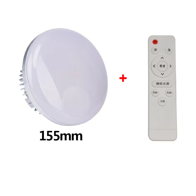 155w led-lampor 3200k-5500k fotolampor  e27 fästen med fjärrkontroll för studiofotografering hemmalager kontor: Vit