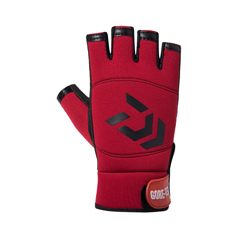 Daiwa Open-fingered Handschuhe Angeln Handschuhe Baumwolle Volle Finger Handschuhe Angeln Outdoor Reiten DAWA Angeln Gleitschutz Handschuhe: 11