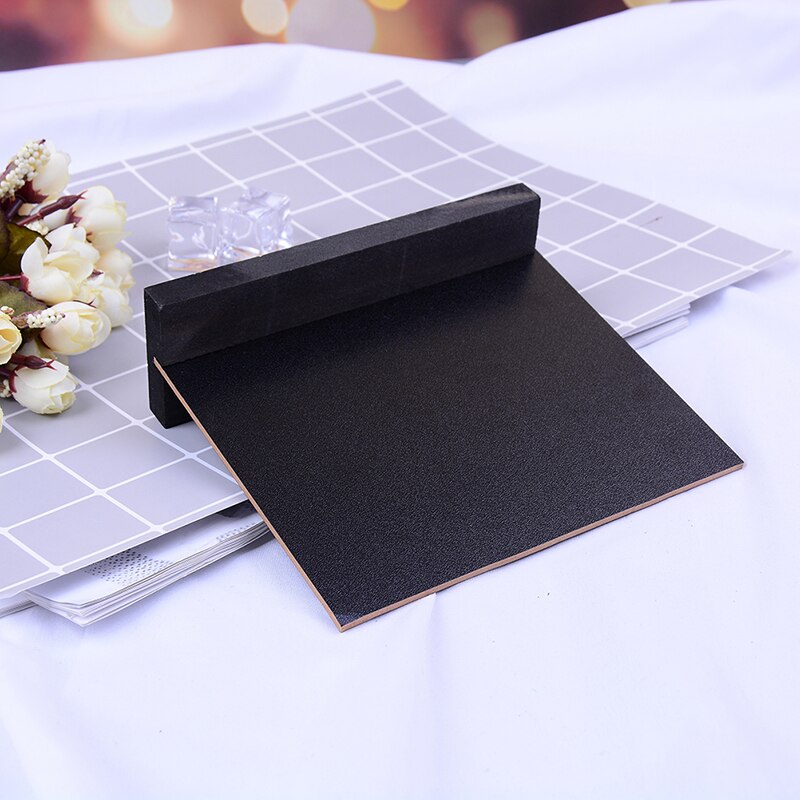 Mini kridt tavle træ skriv meddelelse maling træ tavle bryllup køkken restaurant skilte tavle 1 stk