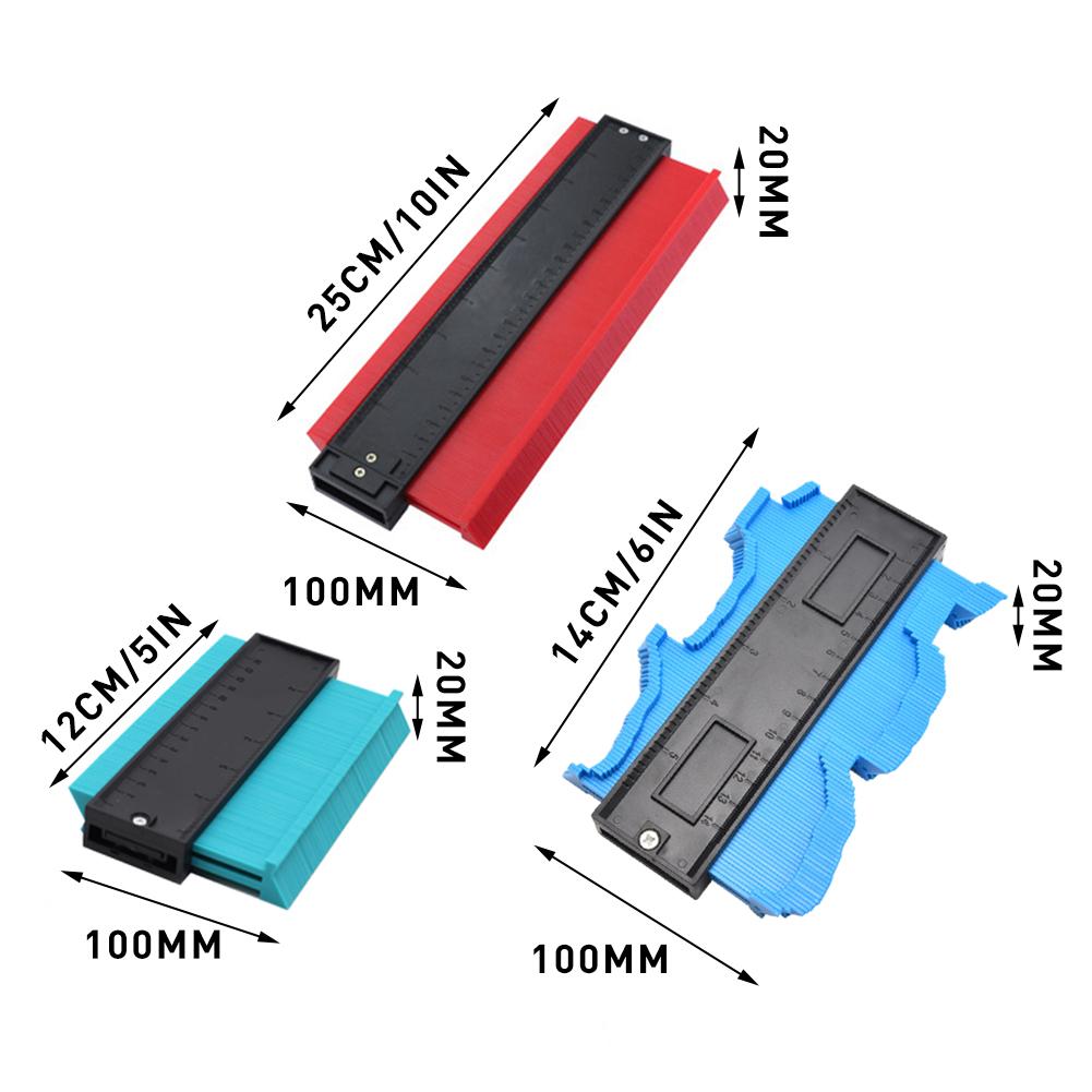 12/14/25 cm kontur duplicering profil mätning verktyg mätare modell kontur duplicering kontur plast kontur kopia duplicering