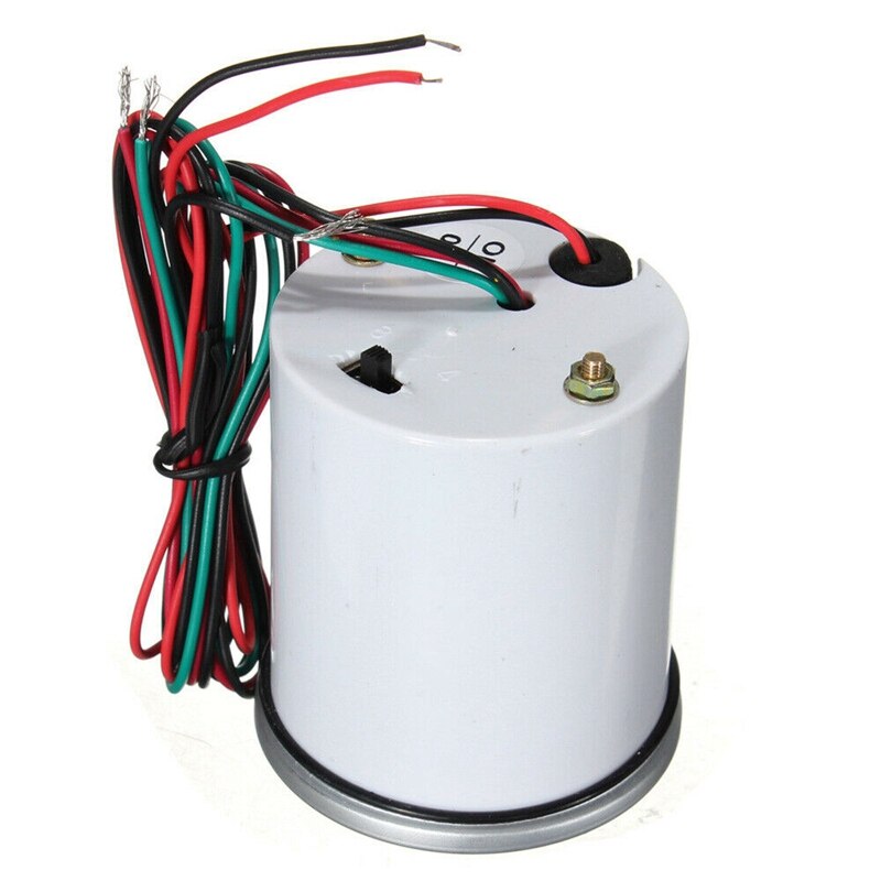 2 tum 52mm varvräknare 0-8000 varv / min för 4 6 8- cylindriga motorer 12v fordon