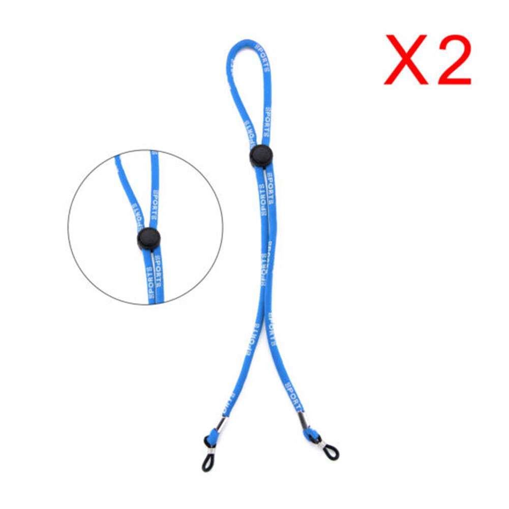 Neopreen Sport Lanyard Zonnebril Nek Bril Drijvende Hoofd Band Anti-Slip Touw