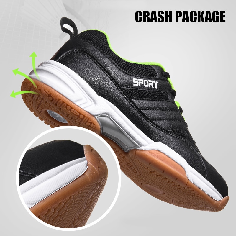 Chaussures de Badminton professionnelles pour hommes baskets d'entraînement antidérapantes hommes Tennis grande taille hommes baskets Badminton chaussures de Sport