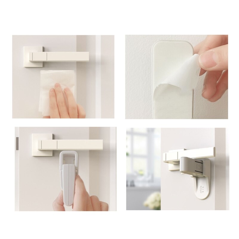 Universal Door Lever Lock Door Knob Protection Lock Baby Proofing Door Handle Lock Safety ​Anti-open