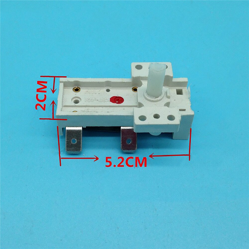 2Pcs Replacement Thermostat Adjustable Temperature Control Switch for Electric Heaters/Heater/Electric Oil Heater Accessories