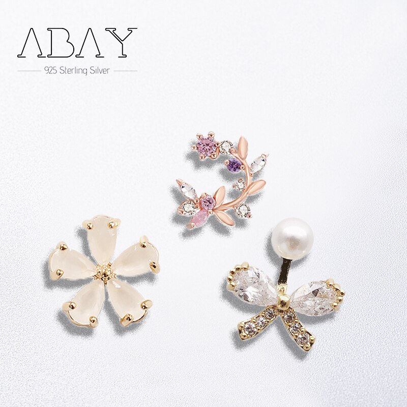 925 Sterling Silver Pin Exquisite Color Gem Inlaid with Beautiful Flower Series Can Prevent Allergy and Increase Temperament
