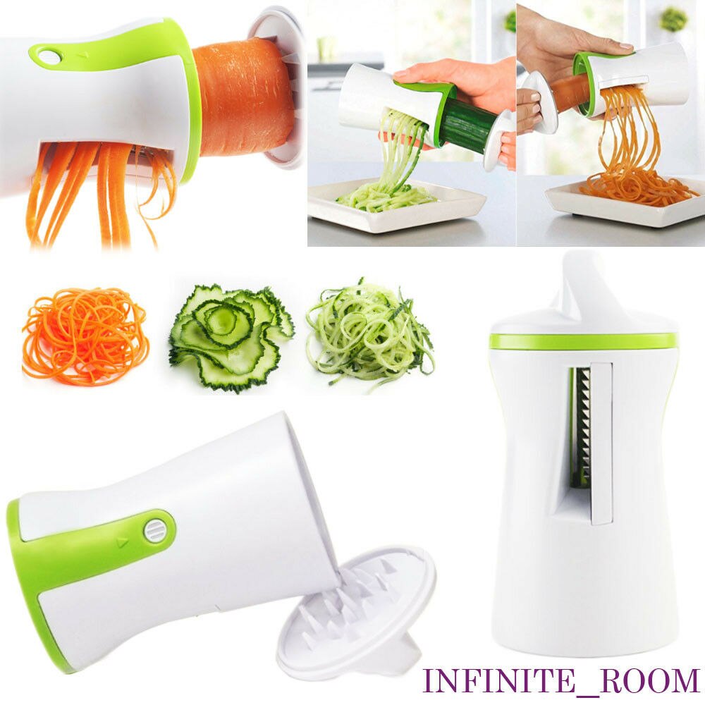 Handheld Groente Spira Cutter Wortel Komkommer Courgette Slicer Keuken Accessoires Groentesnijder