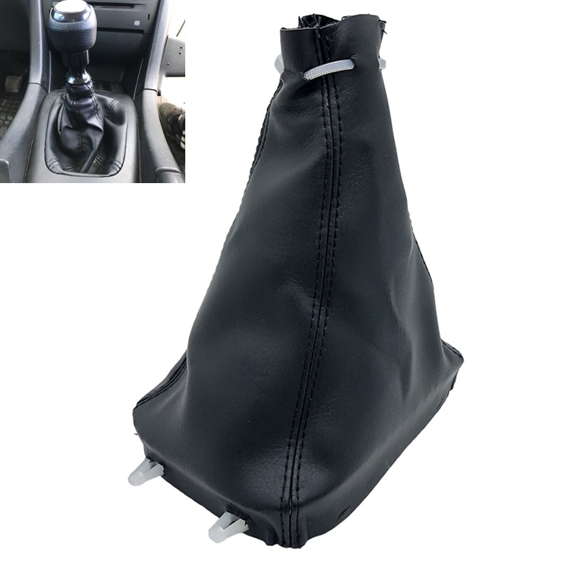 Växelvred pu läder gaiter bagageöverdrag spak växel för saab 93 9-3 ss 2003 2004 2005 2006 2007