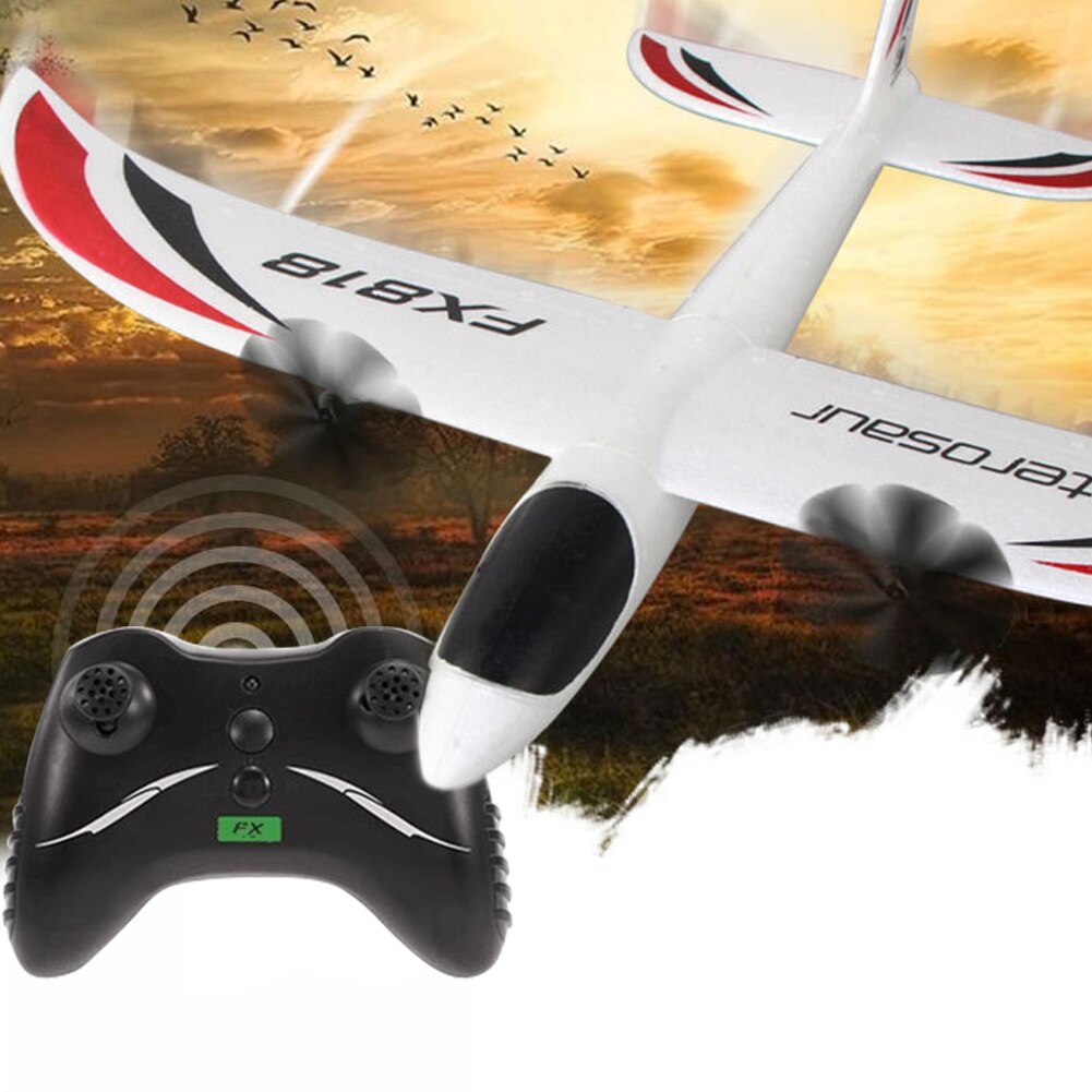 818 2.4G 2CH EPP Indoor Parkflyers Airplane Remote Control LED lighting RC Aircraft