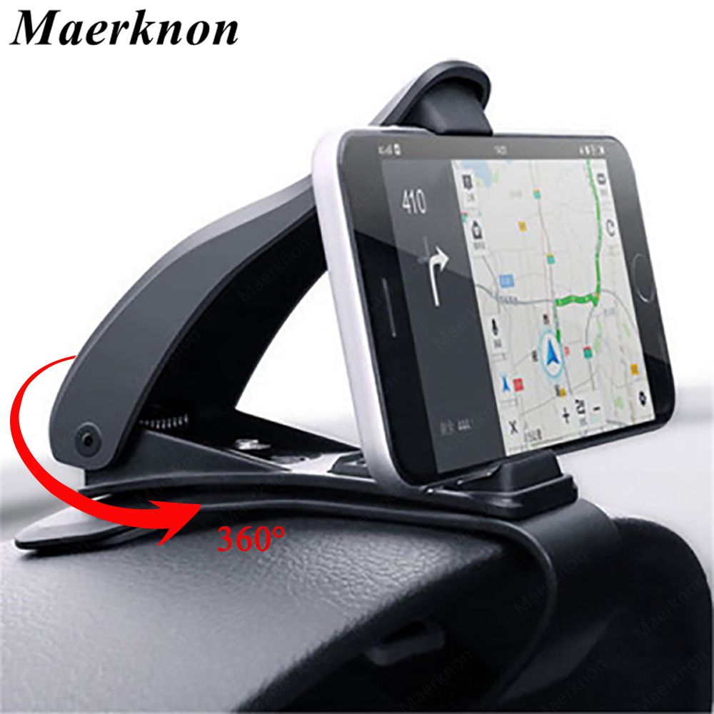 Car Phone Holder Universal 360 Mount Stand Holder for Cell Phone in Car GPS Dashboard Bracket For iphone Xiaomi Samsung Holders