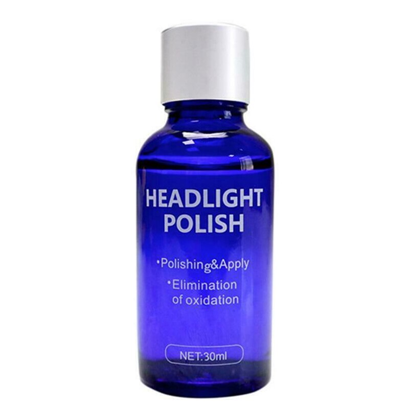 Auto Koplamp Reparatie Coating Reparatie Kit Koplamp Polijsten Anti-Kras Vloeibare Koplamp Glas Herstellen Auto Accessoires TSLM2: 30ml