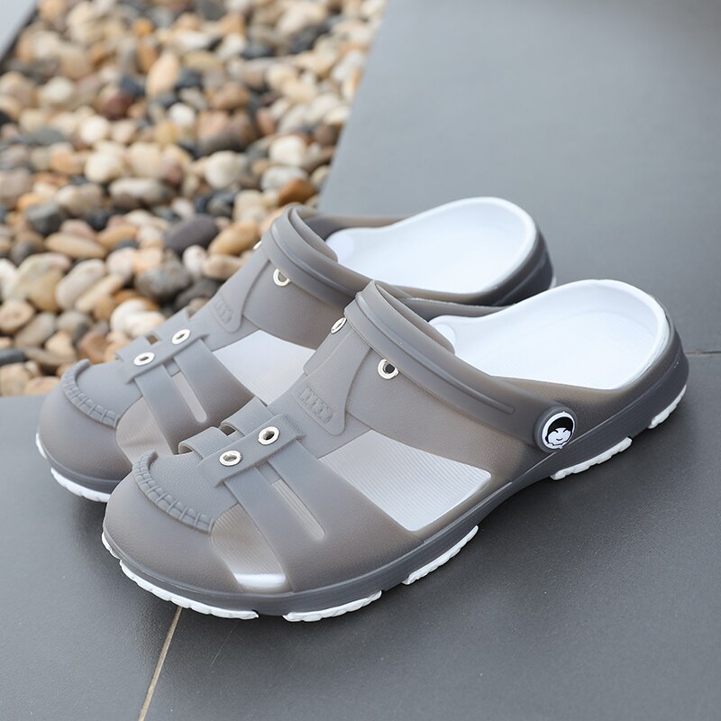 Original jardín Chanclas Zapatos de agua hombres Tenis deporte verano playa Aqua zapatilla sandalias de natación al aire libre zapatos de jardinería