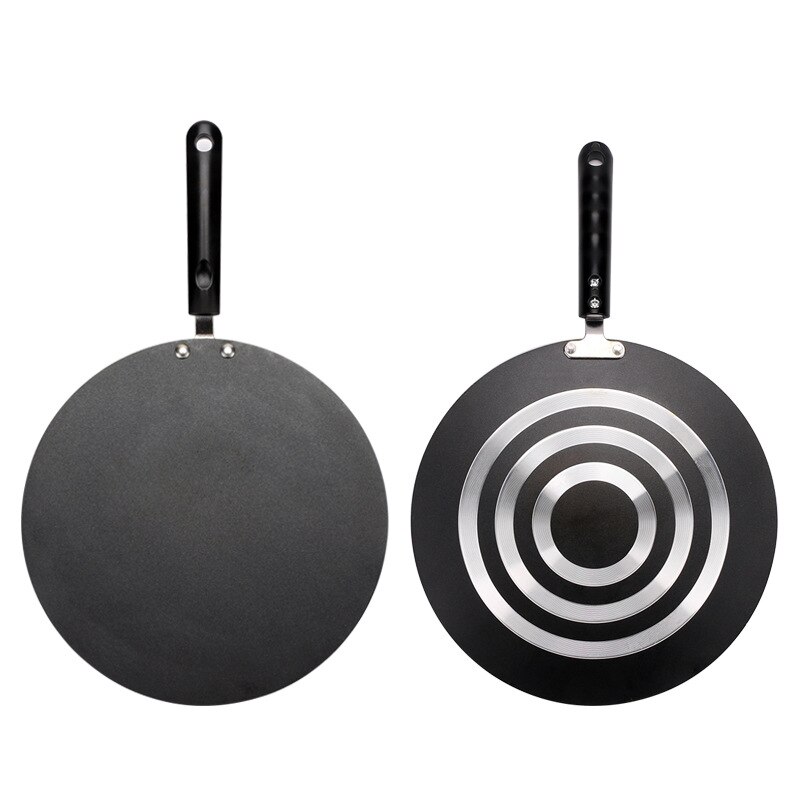Nonstick Crepe Pancake Pan Round Griddle Fast Omelette Pan Cooking Egg Breakfast Frying Pan Steak Kitchen Non-Stick Cookware