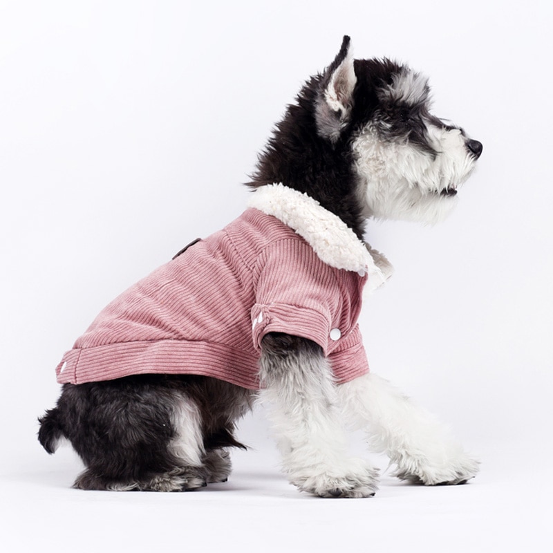 Dikker Warme Hond Jas Jas Kat Puppy Chihuahua Yorshire Poedel Bichon Frise Pommeren Kleine Hond Kleding Winter Huisdier Kleding