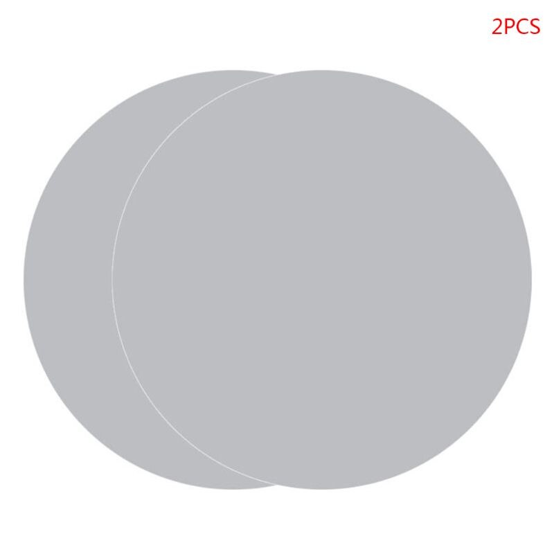 2Pcs 30cm Round Silicone Baking Mat Heat Resistant Oven Microwave Cookie Pizza Sheet Pastry Tray Kitchen Bakeware: Gray