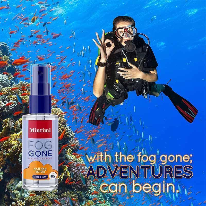 30ML Anti-fog Spray General Anti Fogging Agent For Window Glasses Lens Car Windshield Mobile Phone Screen Fog Gone Sprayer