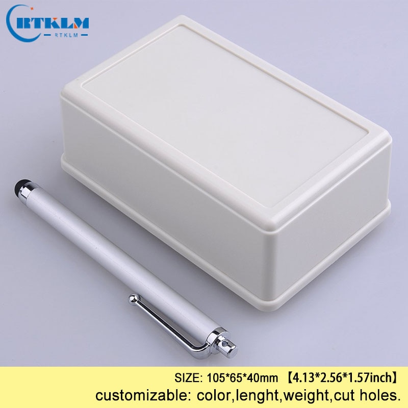 Electric box plastic junction box abs electronic circuit box diy plastic project box plastic enclosures instrument 105*65*40mm