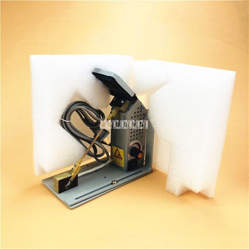 Adjustable Temperature Electric Ribbon Cutter Electrothermal Cutting Machine 220V Heating Cutter Nylon Satin Cutting Machine 30W