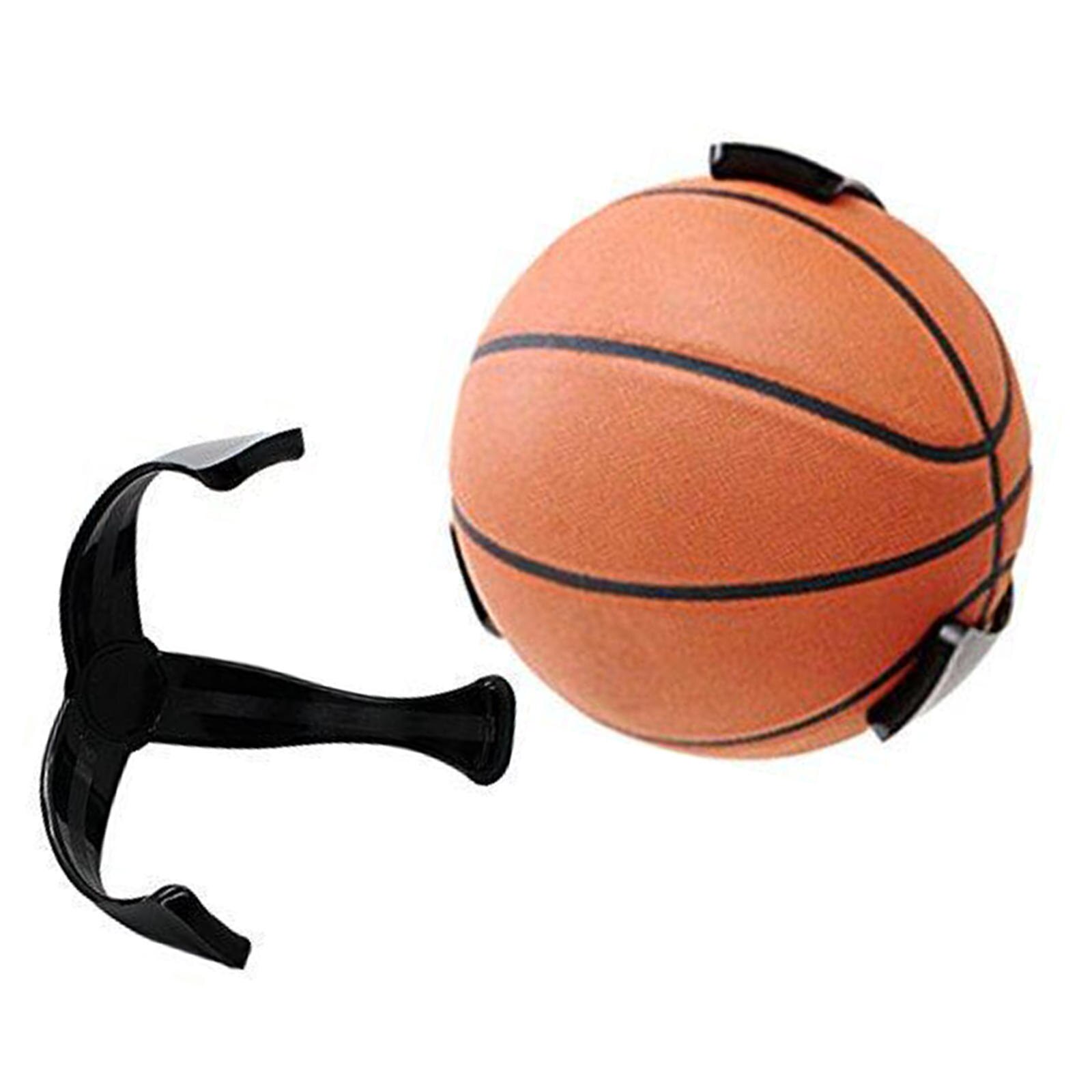 Black Wall Mounted Soccer Football Display Rack Claw Basketball Holder
