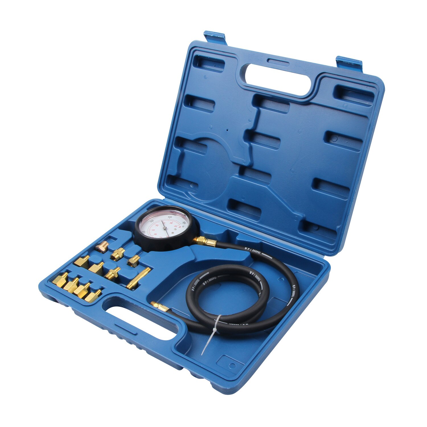 12pcs Engine Oil Pressure Tester Gauge Compression Tester Engine Cylinder Oil Pressure Diagnostic Tester Tool